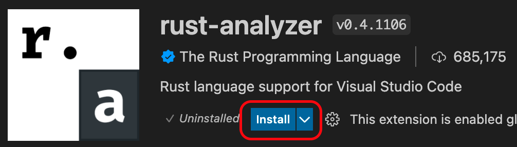 VSCode rust-analyzer